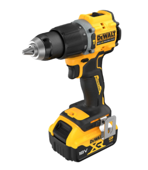 18V Akku-Schlagbohrschrauber (bürstenlos), inkl. 2 x Akkus (18 Volt / 5 Ah) und System-Schnellladegerät